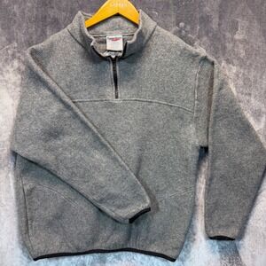 VTG Oneita PowerSport Fleece Monmouth Pi Beta Phi Pullover Mens Gray XL
